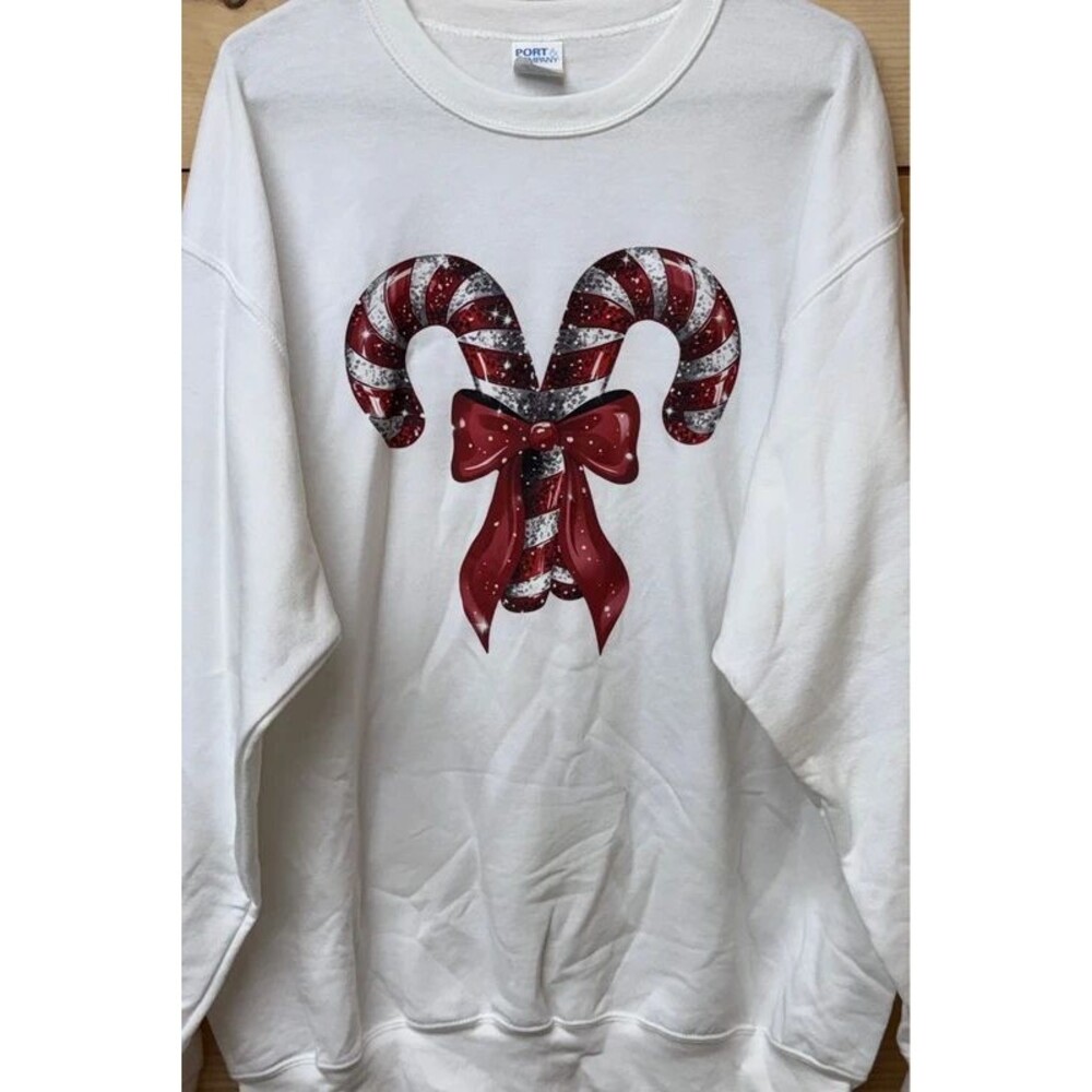Candy cane sweatshirt